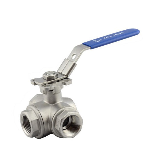 3 Way Stainless Steel Ball Valve SALE